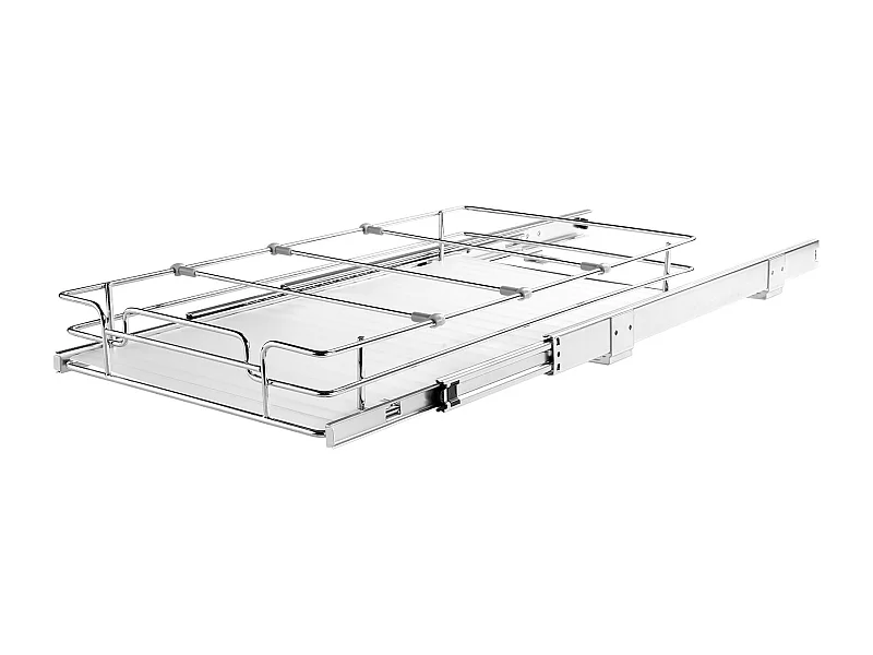 Rangement sous Évier SucceBuy, Panier de Tiroir en Fil Métallique sous l'Évier, 279 x 533mm
