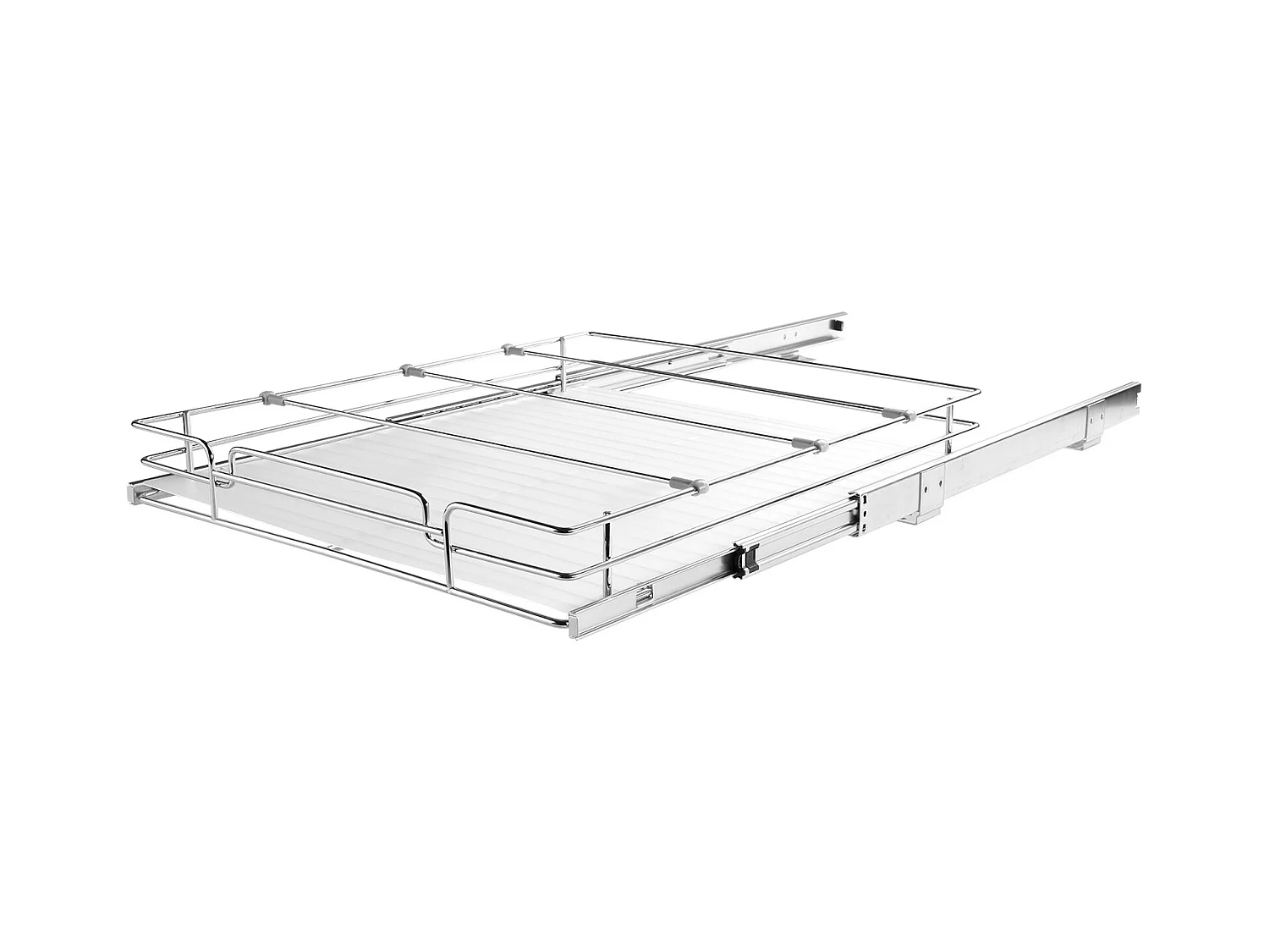 Rangement sous Évier SucceBuy, Panier de Tiroir en Fil Métallique sous l'Évier, 431 x 533 mm