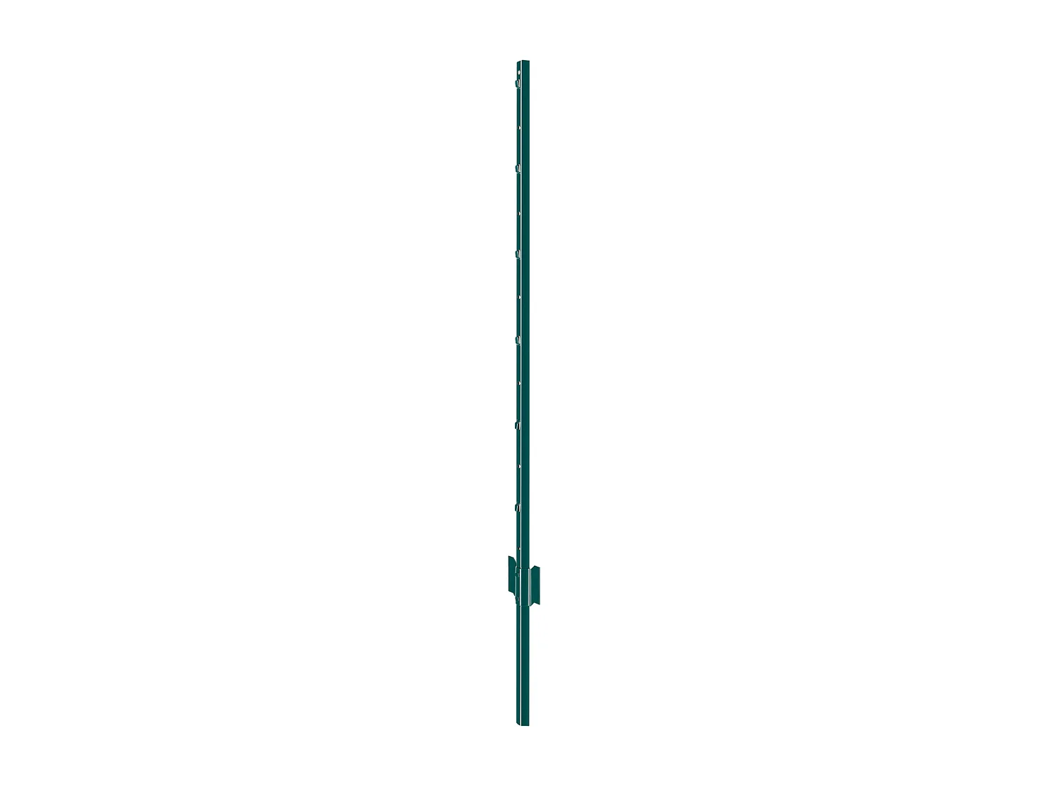 Metalen Paaltjeshek SucceBuy 121.92 cm Hek T-Palen, 10 Stuks Zware Metalen Hekpalen, Groen