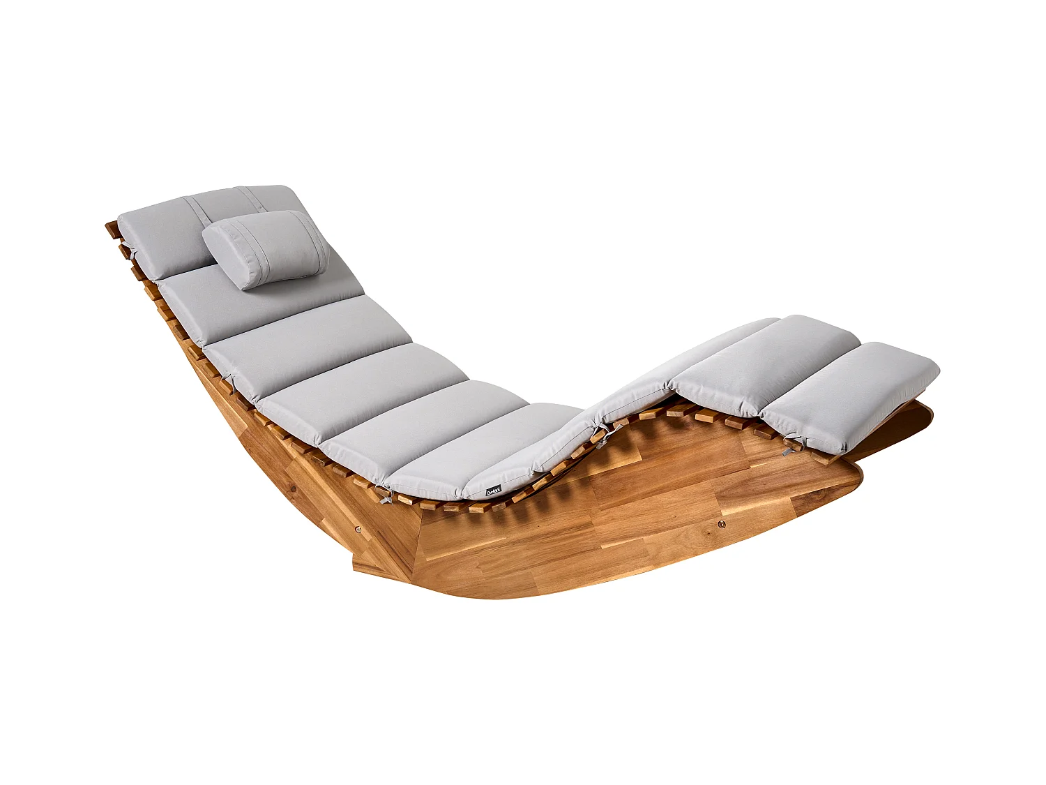 Transat avec coussin BRESCIA PREMIUM Acacia Gris clair