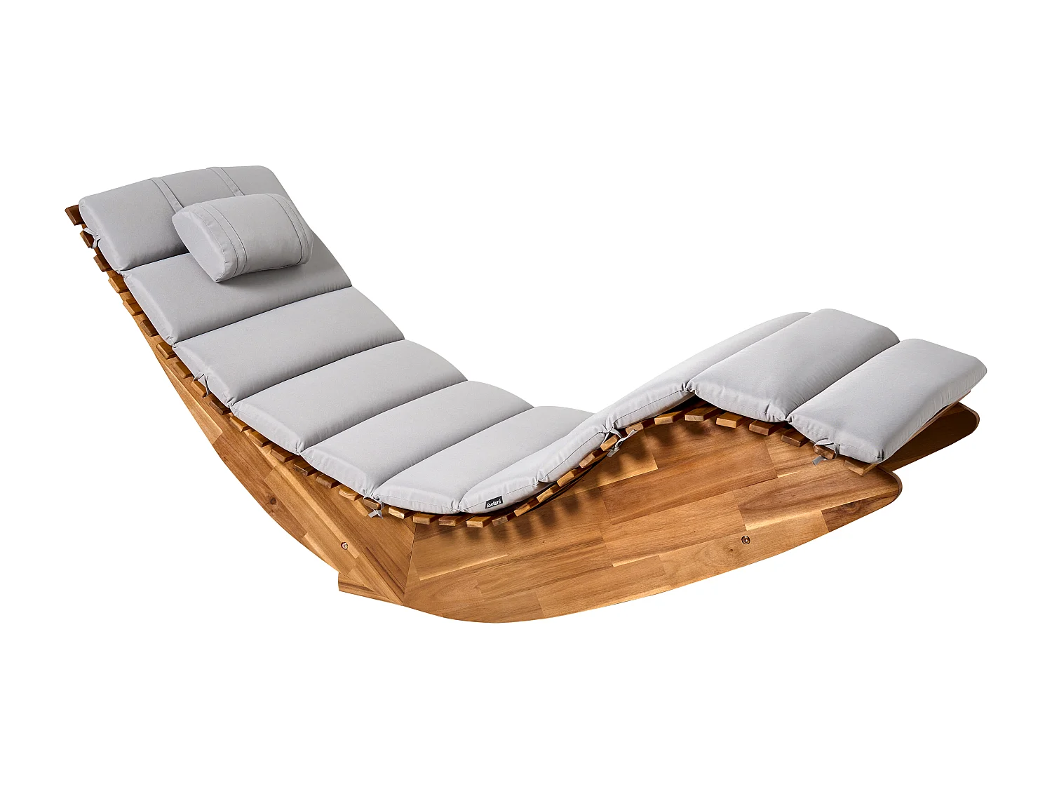 Transat avec coussin BRESCIA PREMIUM Acacia Gris clair