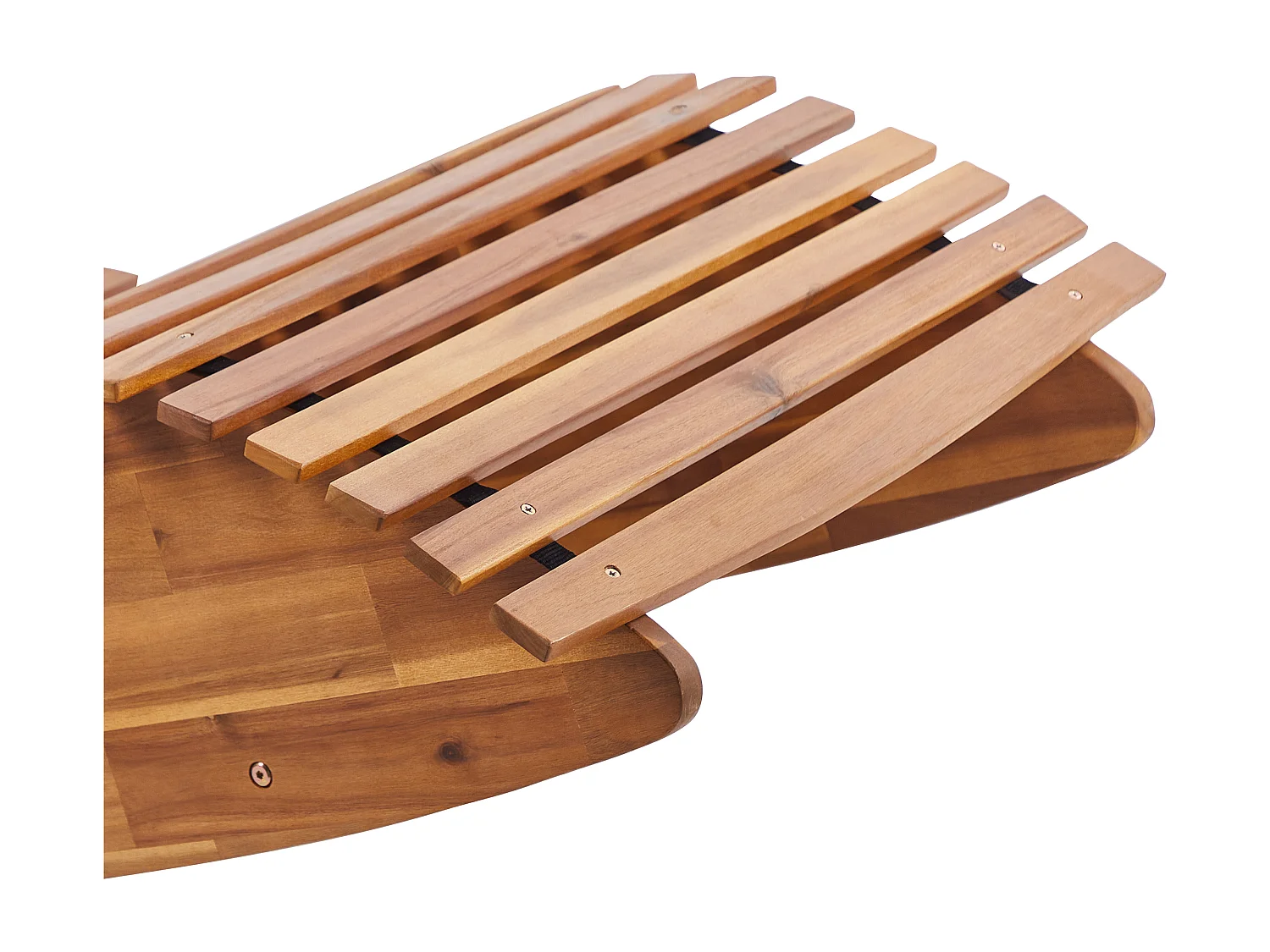 Sonnenliege mit Kissen BRESCIA PREMIUM Akazienholz Taupe