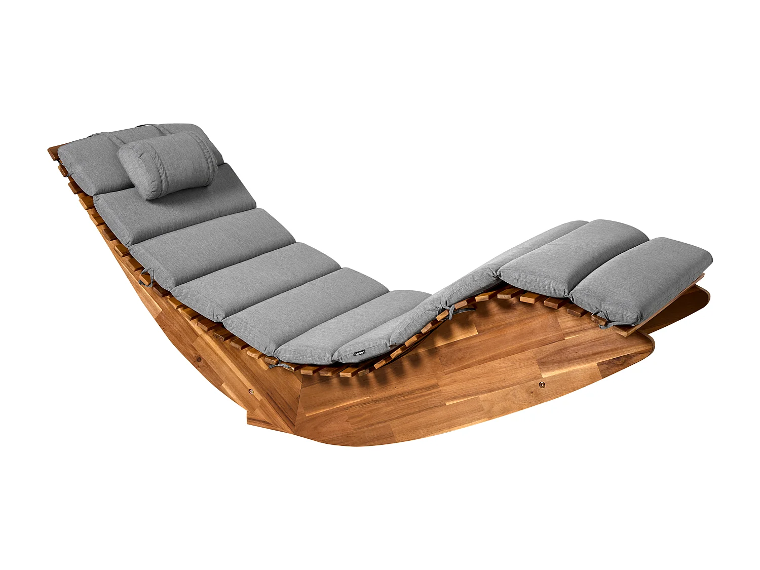 Transat avec coussin BRESCIA PREMIUM Acacia Mélange de gris