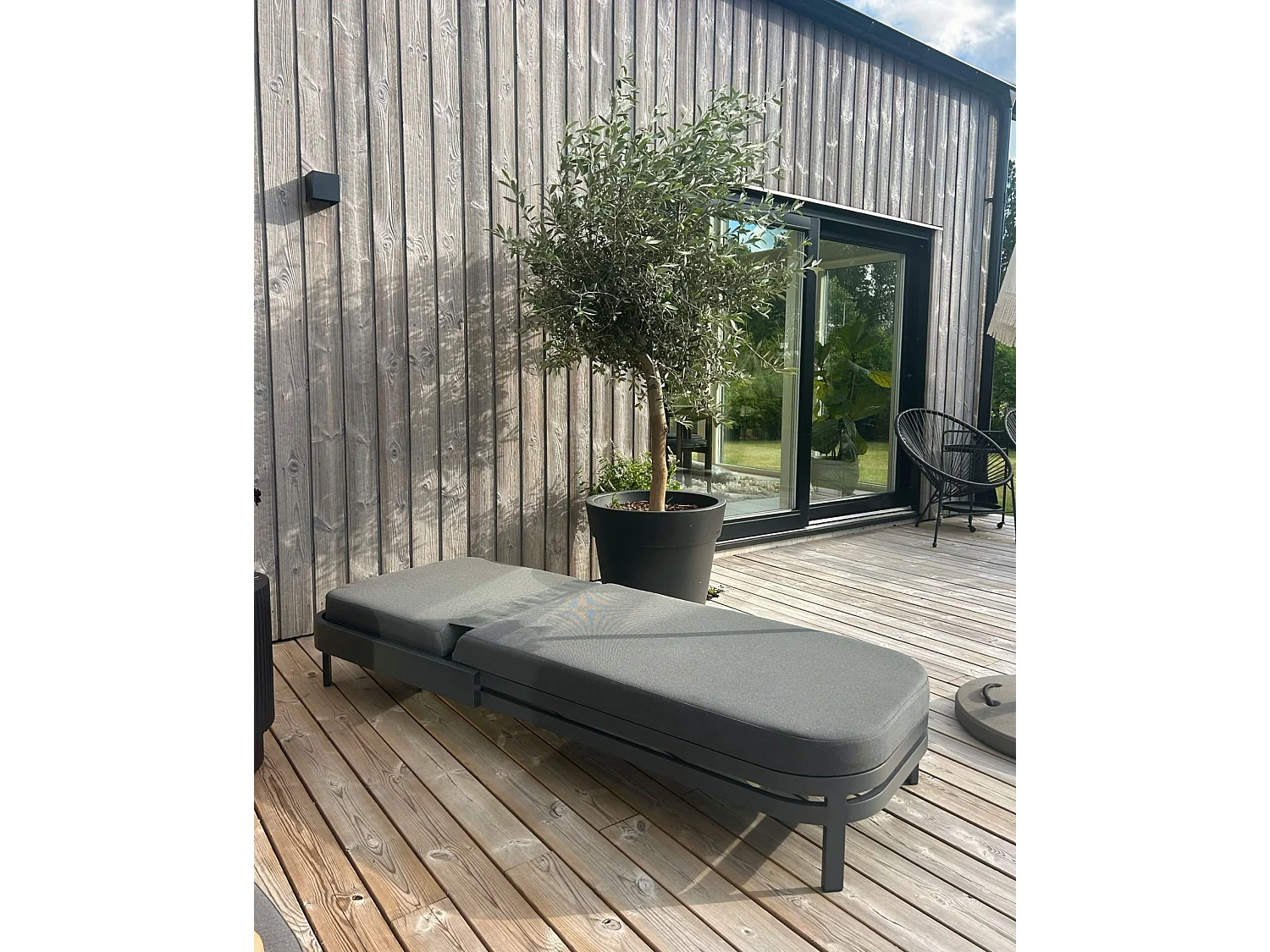 Transat NETTUNO Métal Gris graphite