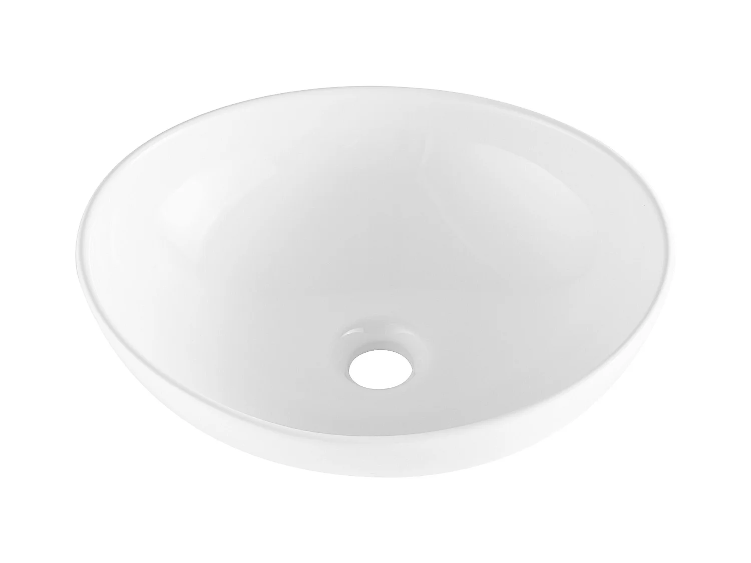 Badkamerwasbak SucceBuy, 41 x 34 cm, Modern Wit, voor Badkamer, Hotel, Toilet, Camper