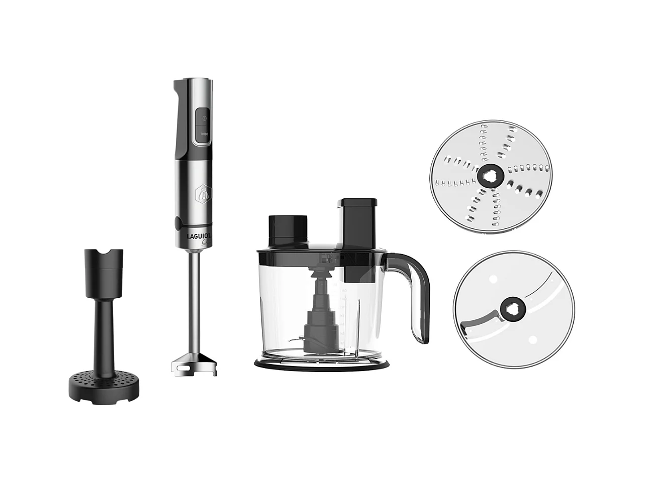 Mixeur plongeant 1200W - 10 pièces - 15 vitesses