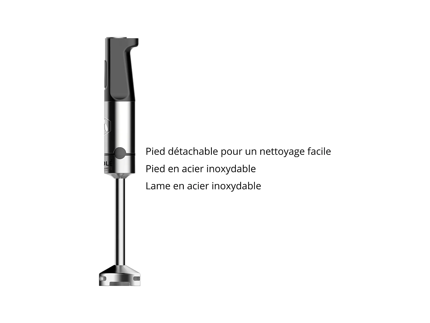 Mixeur plongeant 1200W - 15 vitesses