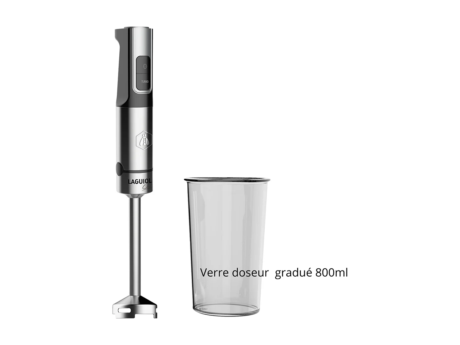 Mixeur plongeant 1200W - 15 vitesses