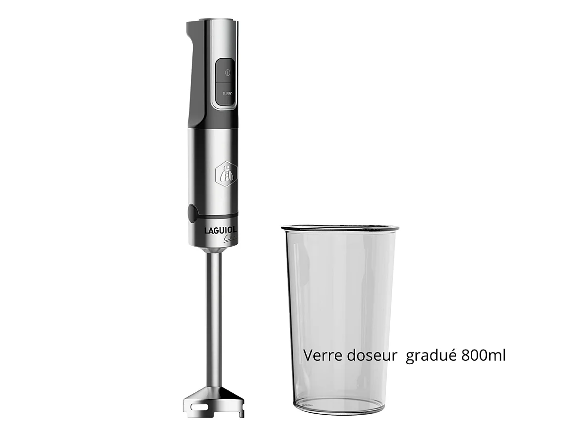 Mixeur plongeant 1200W - 15 vitesses