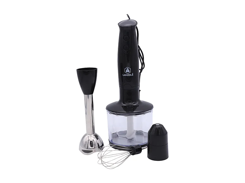 Pied mixeur noir-inox