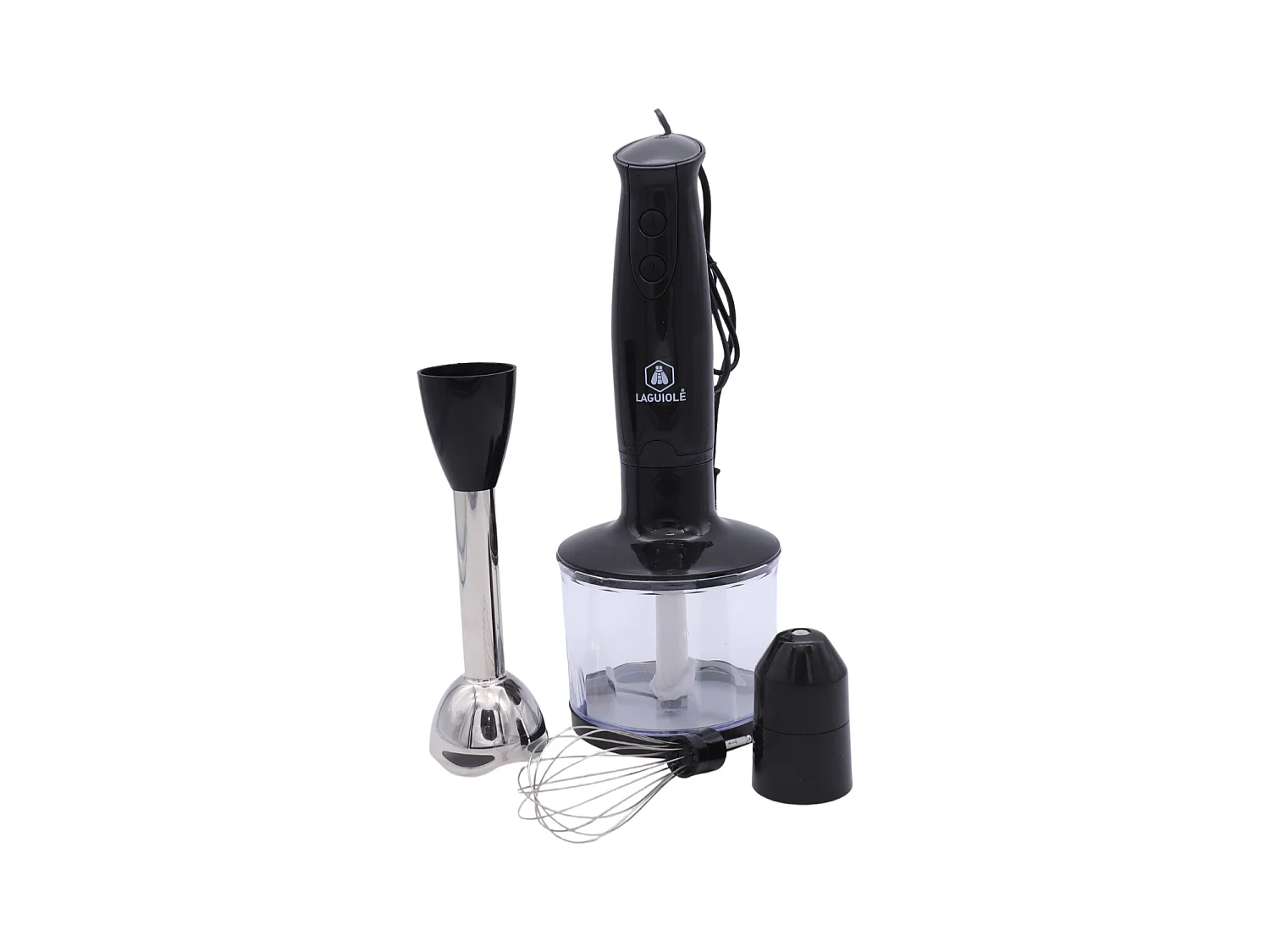 Pied mixeur noir-inox