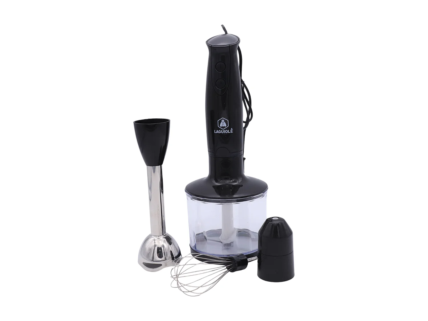 Pied mixeur noir-inox