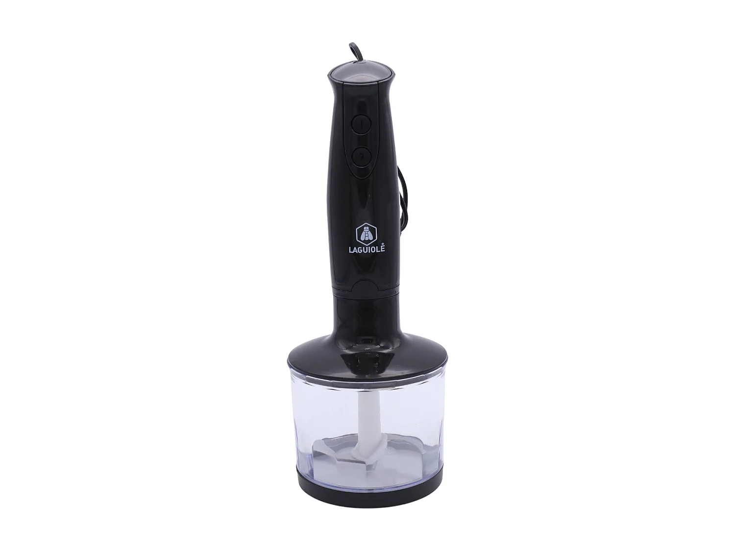 Pied mixeur noir-inox