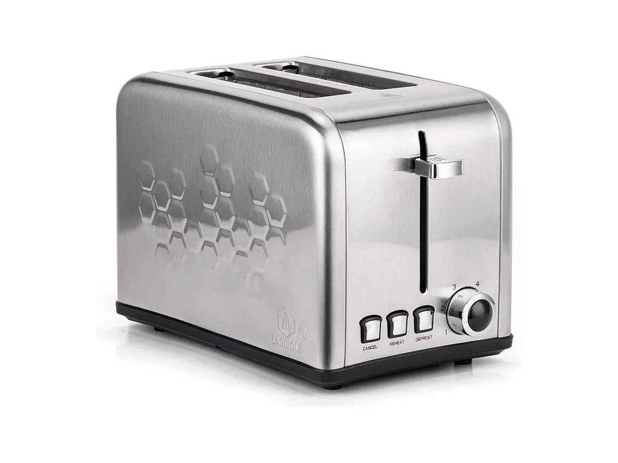 Grille-pain électrique inox