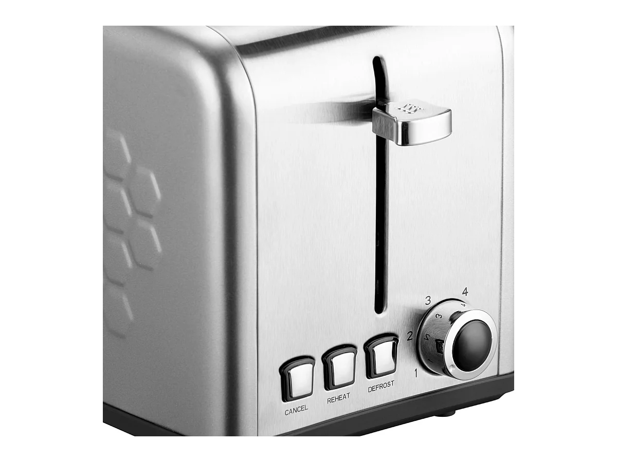 Grille-pain électrique inox