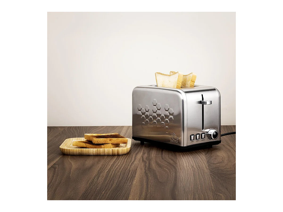 Grille-pain électrique inox