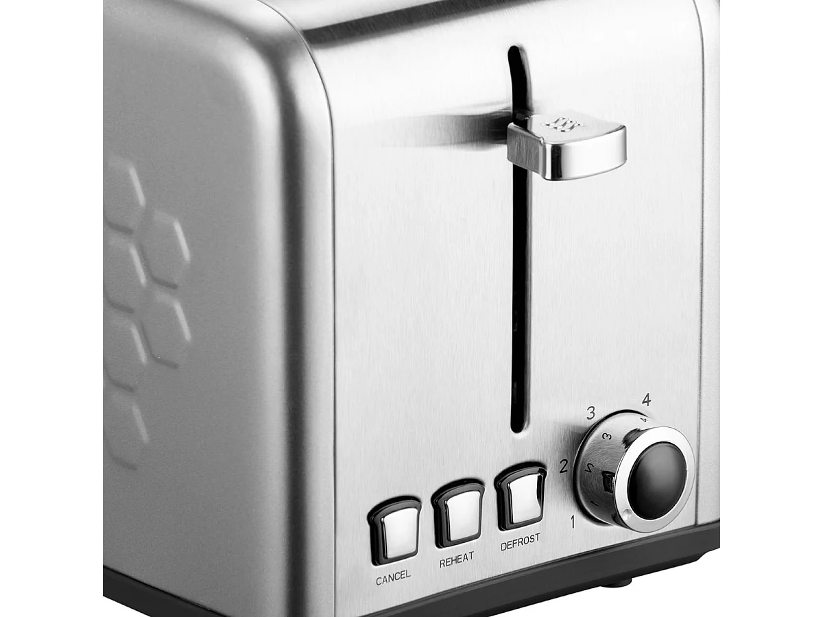 Grille-pain électrique inox