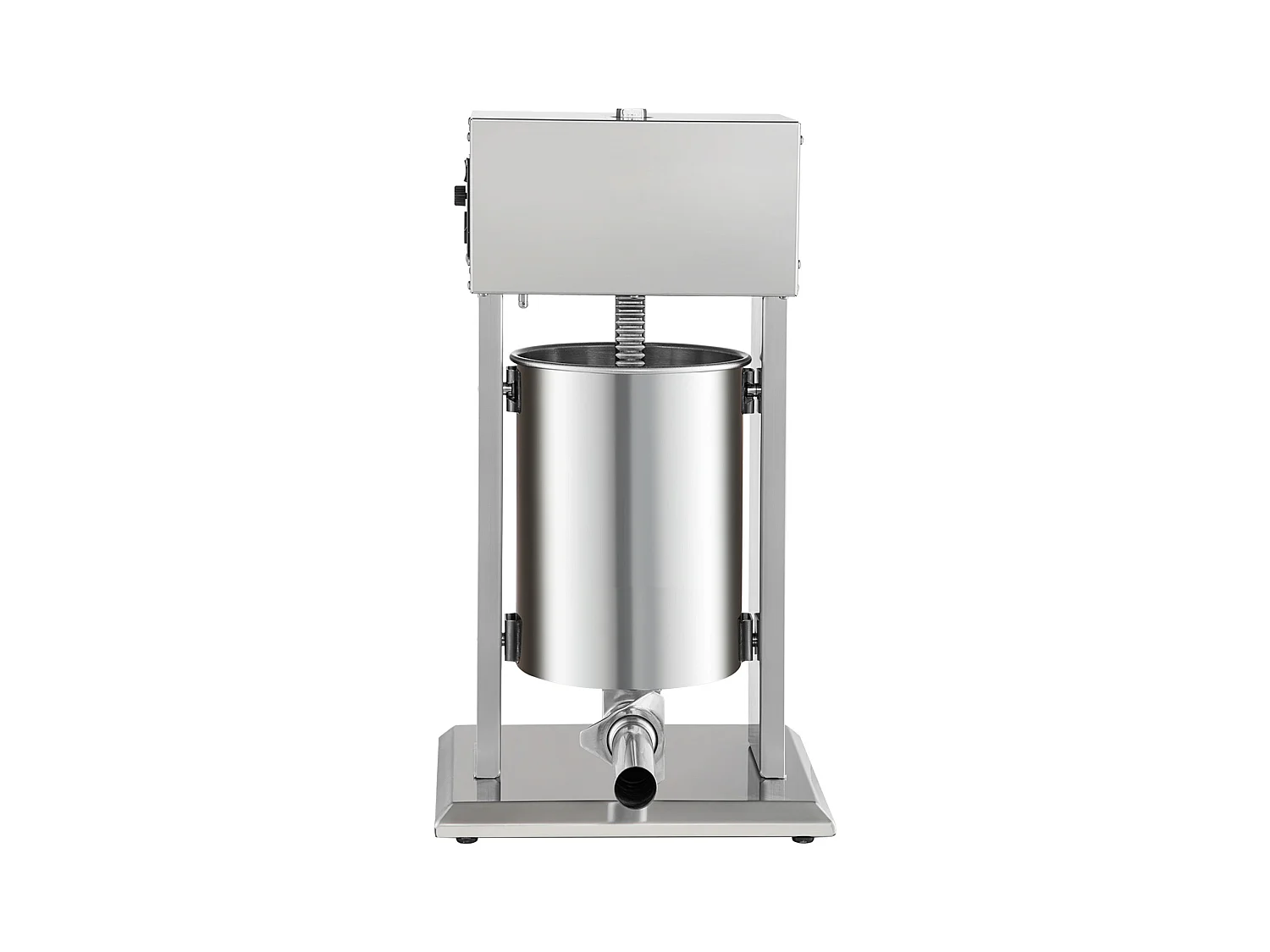 Poussoir à Saucisses Électrique SucceBuy, Remplisseuse de Saucisses pour Usage Domestique/Commercial, en Acier Inoxydable, 10 L, 200 W