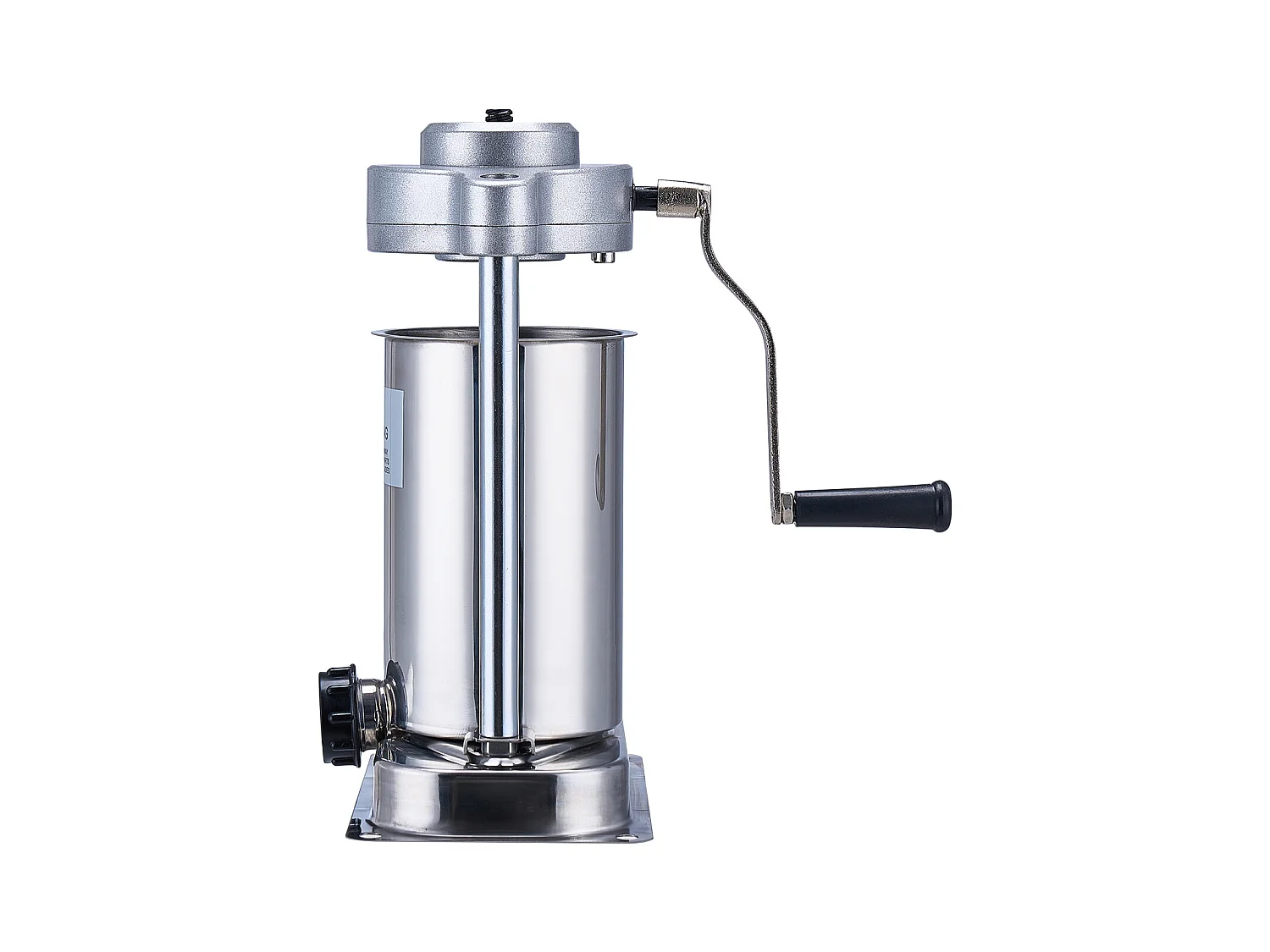 Poussoir à Saucisses Manuel SucceBuy, 2 L, Poussoir à Saucisses en Acier Inoxydable 304, avec Pince, Vertical