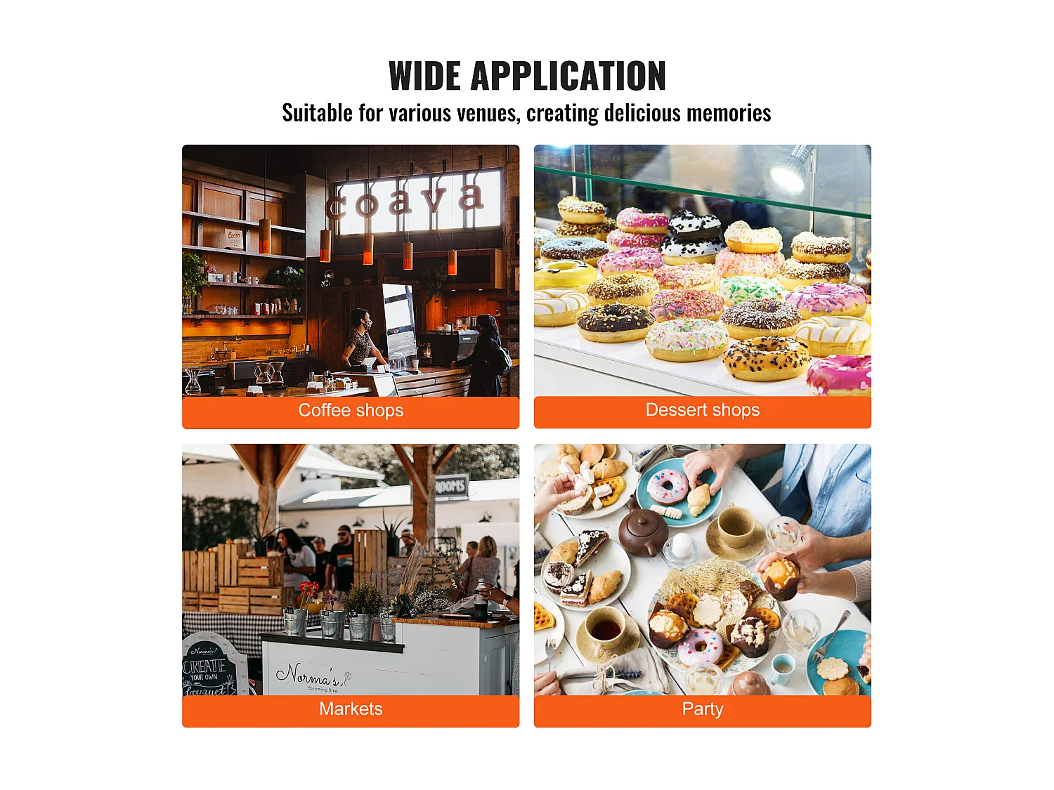 Machine à Beignets électrique Machine à Beignets Commerciale SucceBuy 6 Pièces 1550 W Antiadhésive