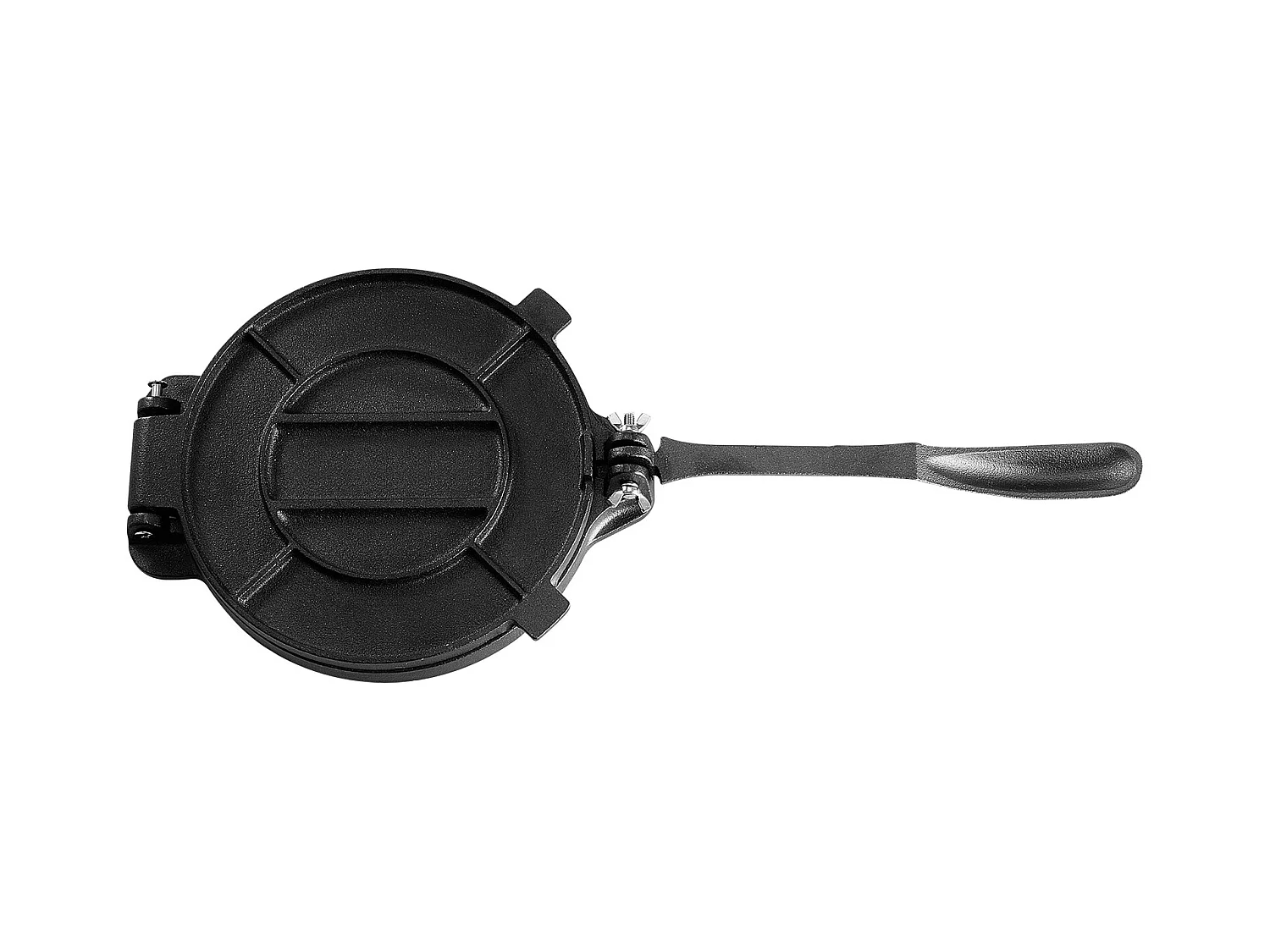 Presse à Pâte SucceBuy 20 cm, Machine à Pâte à Chapati et Roti en Fonte Robuste, pour les Tortillas à la Farine, Tawa, Argent