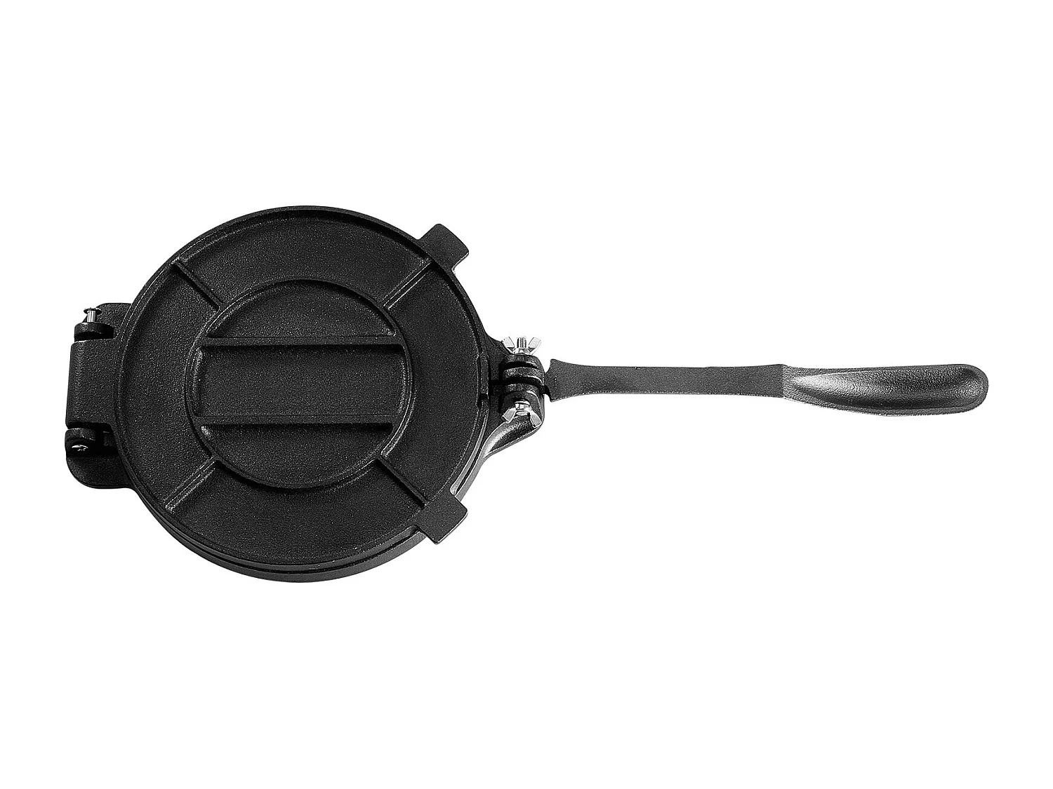 Presse à Pâte SucceBuy 20 cm, Machine à Pâte à Chapati et Roti en Fonte Robuste, pour les Tortillas à la Farine, Tawa, Argent