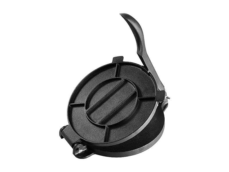 Presse à Pâte SucceBuy 20 cm, Machine à Pâte à Chapati et Roti en Fonte Robuste, pour les Tortillas à la Farine, Tawa, Argent