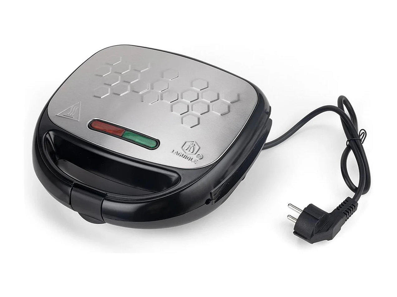 Appareil électrique 3 en 1 (gaufre - croque-moniseur - grill)