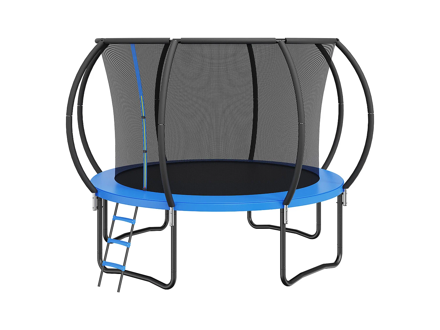 Trampoline Récréatif D'Extérieur SucceBuy, 305 cm pour Enfants avec Filet de Sécurité