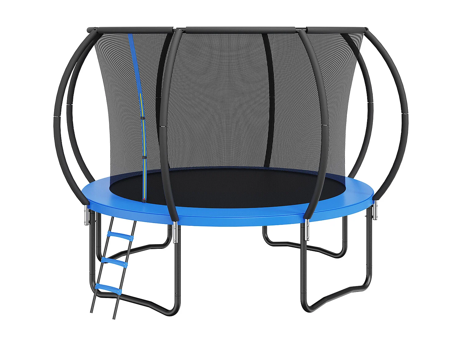 Trampoline Récréatif D'Extérieur SucceBuy, 305 cm pour Enfants avec Filet de Sécurité