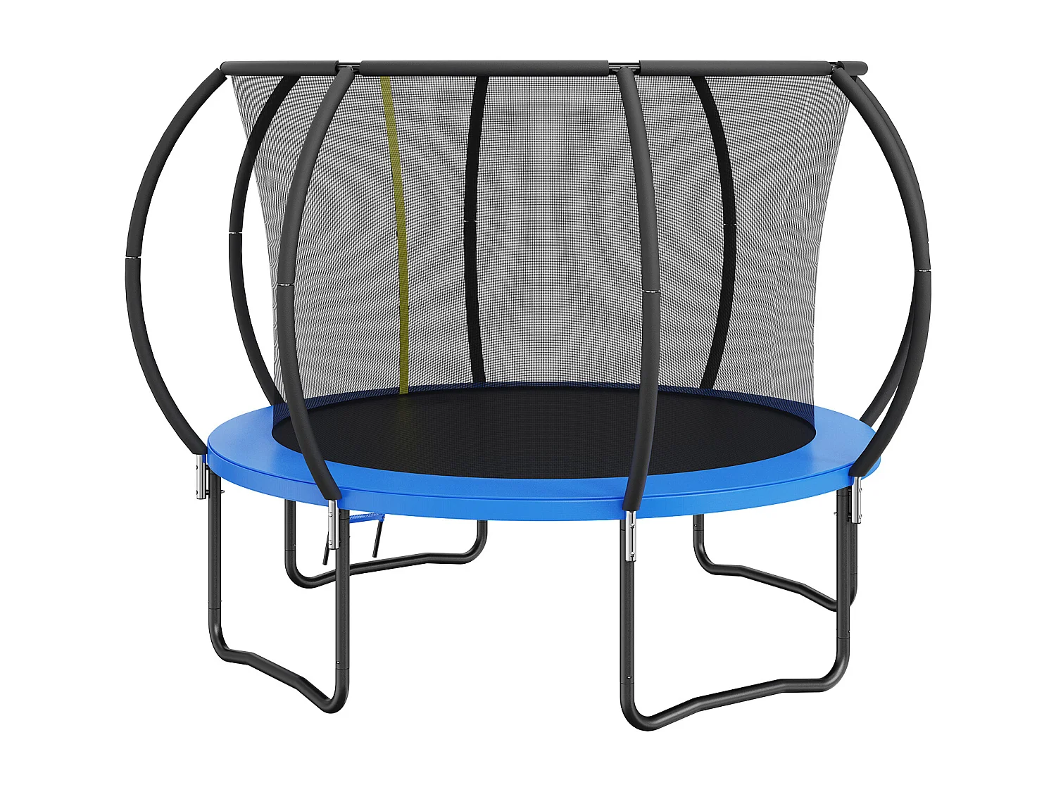 Trampoline Récréatif D'Extérieur SucceBuy, 305 cm pour Enfants avec Filet de Sécurité
