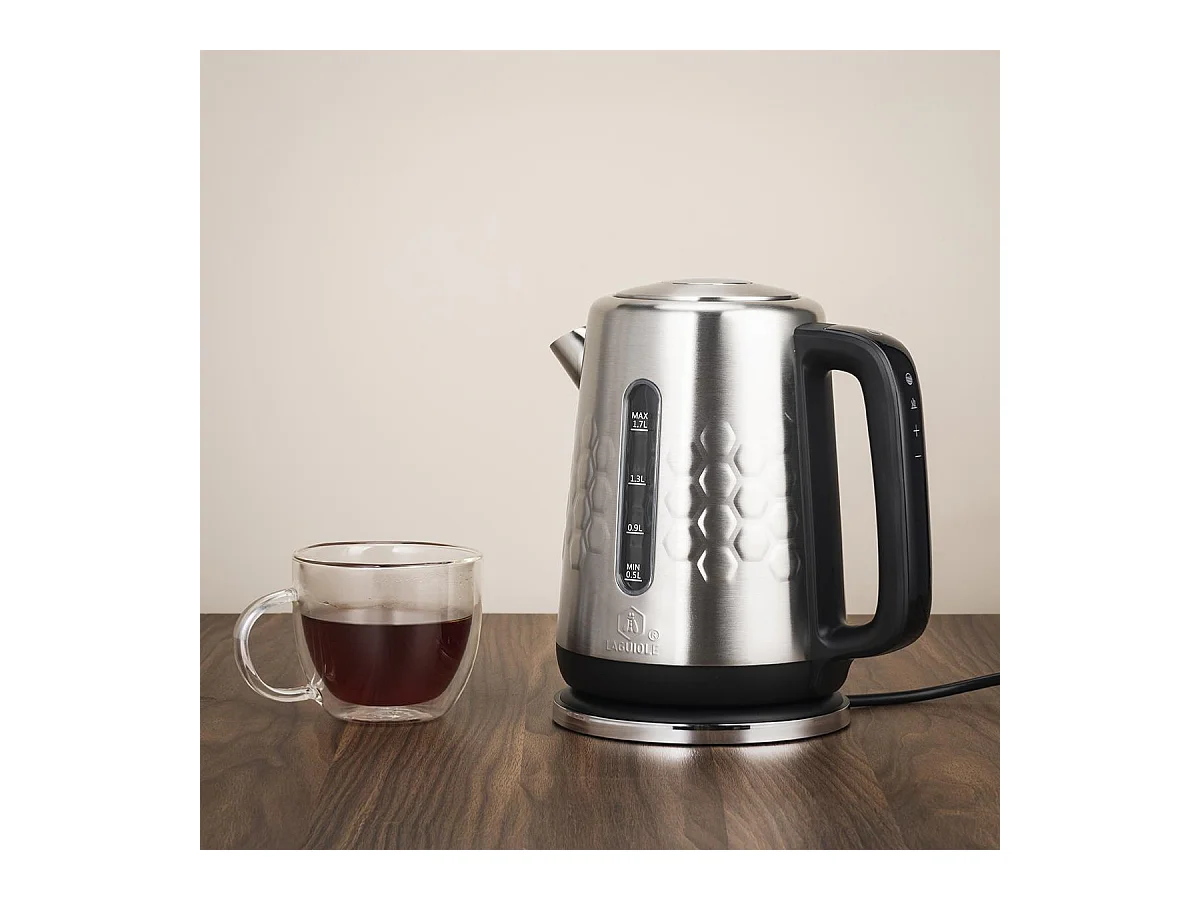 Bouilloire électrique inox 1,7L - Maintien de la température