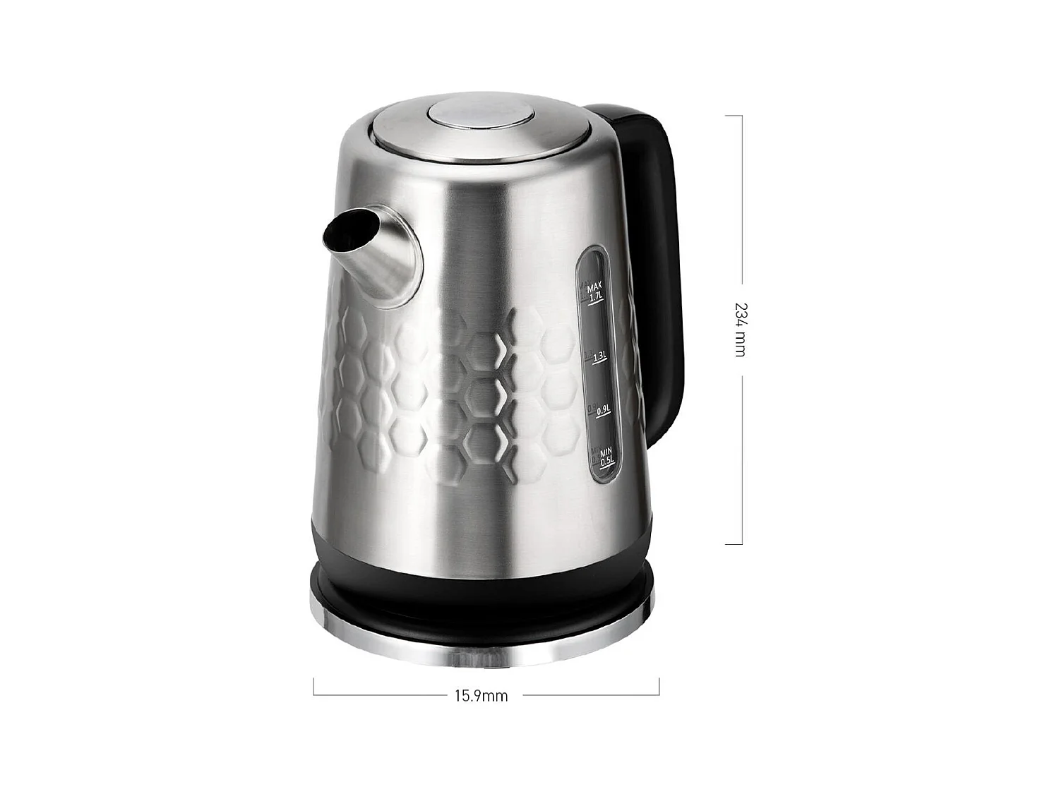 Bouilloire électrique inox 1,7L - Maintien de la température