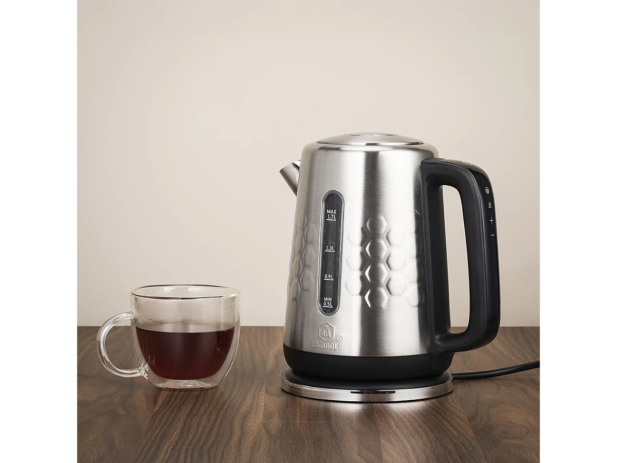 Bouilloire électrique inox 1,7L - Maintien de la température