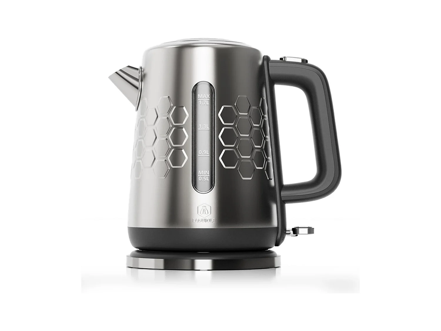 Bouilloire électrique en inox 1,7L