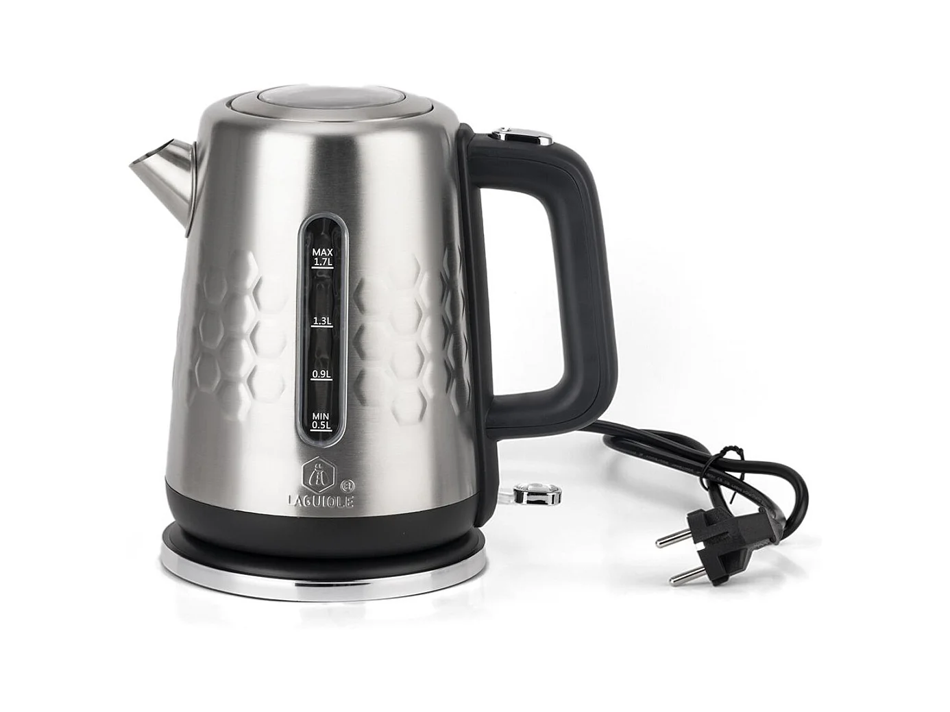 Bouilloire électrique en inox 1,7L