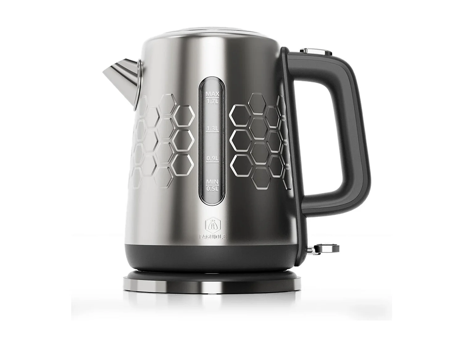 Bouilloire électrique en inox 1,7L