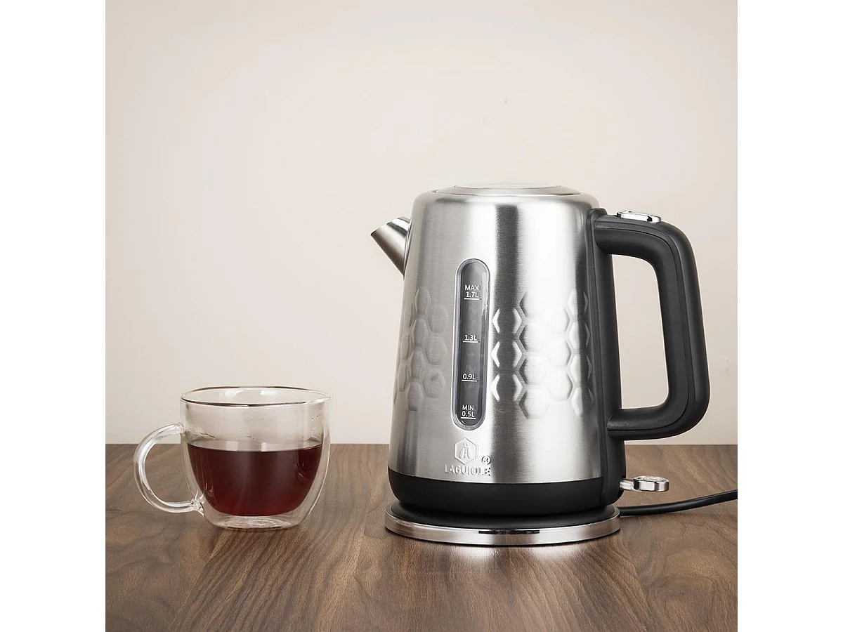 Bouilloire électrique en inox 1,7L