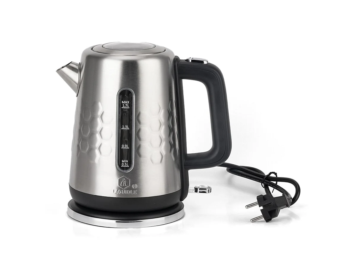 Bouilloire électrique en inox 1,7L