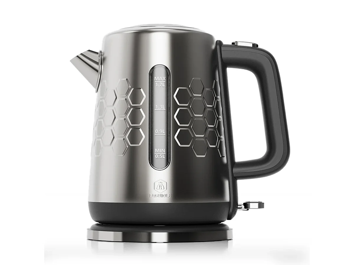 Bouilloire électrique en inox 1,7L - 1.7 - Argenté - Signature