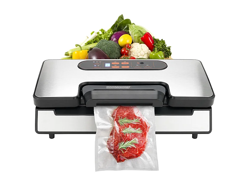 Machine sous Vide SucceBuy Machine à Emballer sous Vide, Économiseur de Conservation des Aliments 90 kPa avec Sacs Scellés