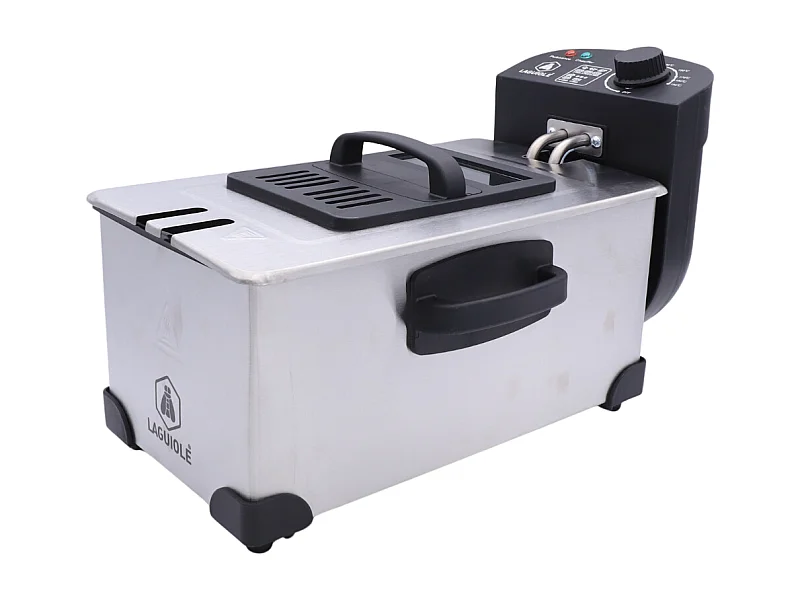 Friteuse 3L noir/inox