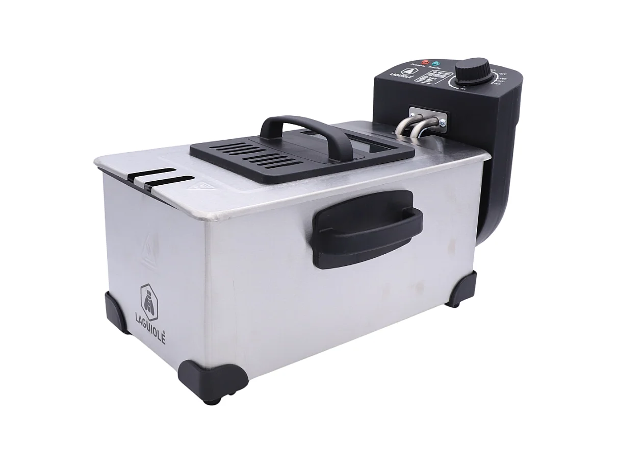 Friteuse 3L noir/inox