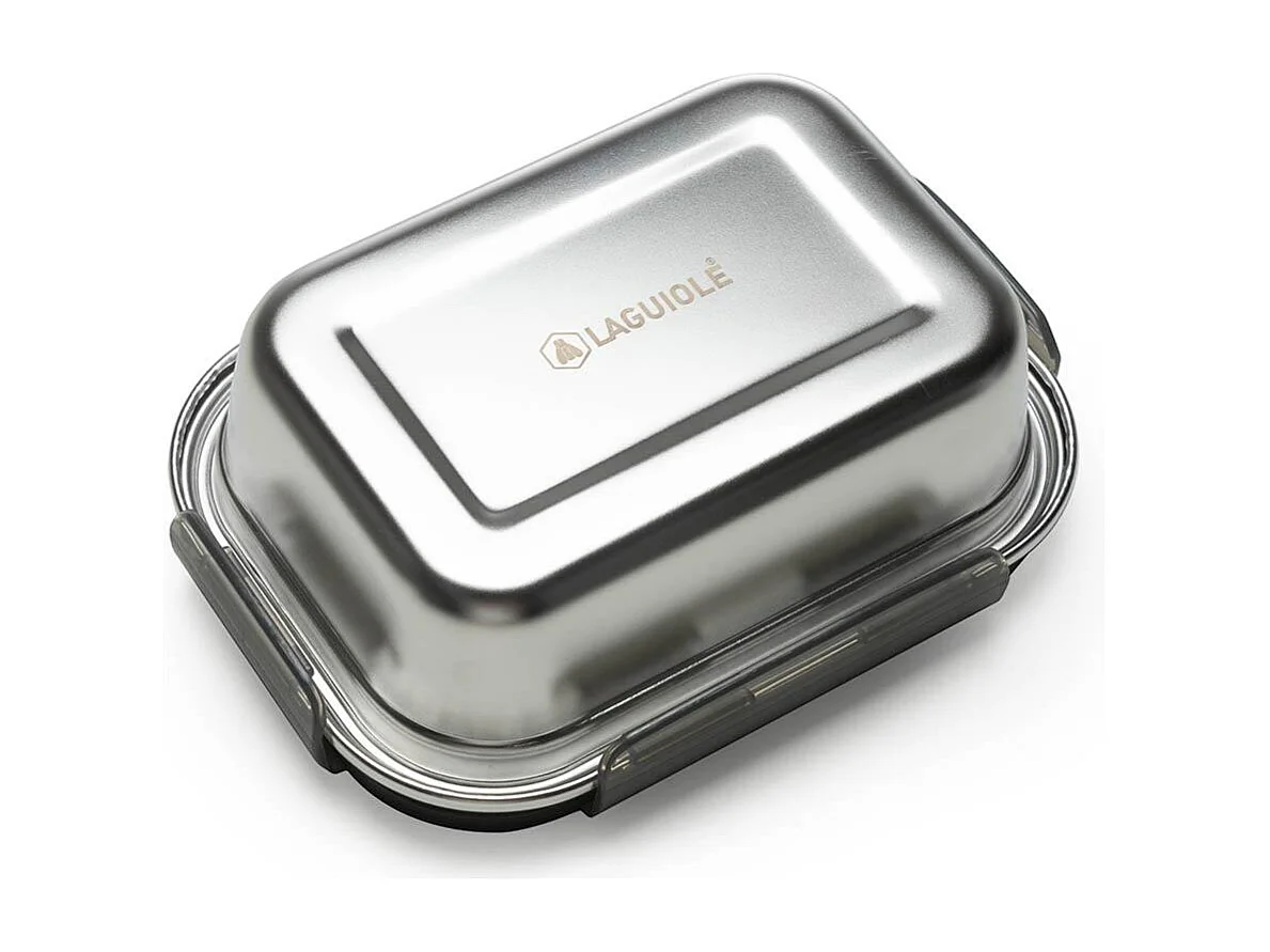 7 boîtes rectangulaires inox