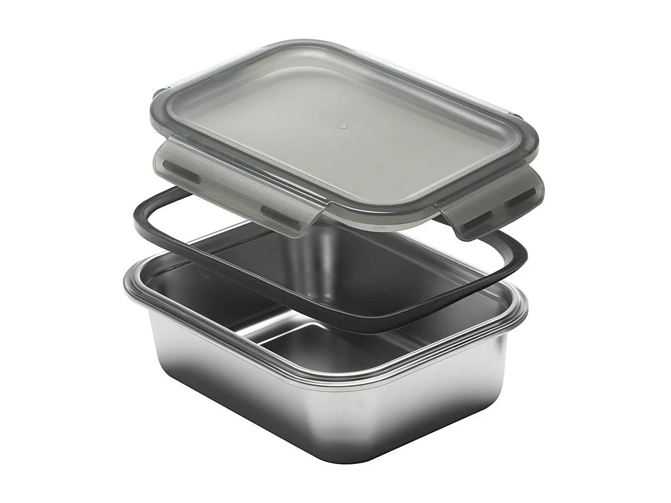 3 boites rectangulaires inox