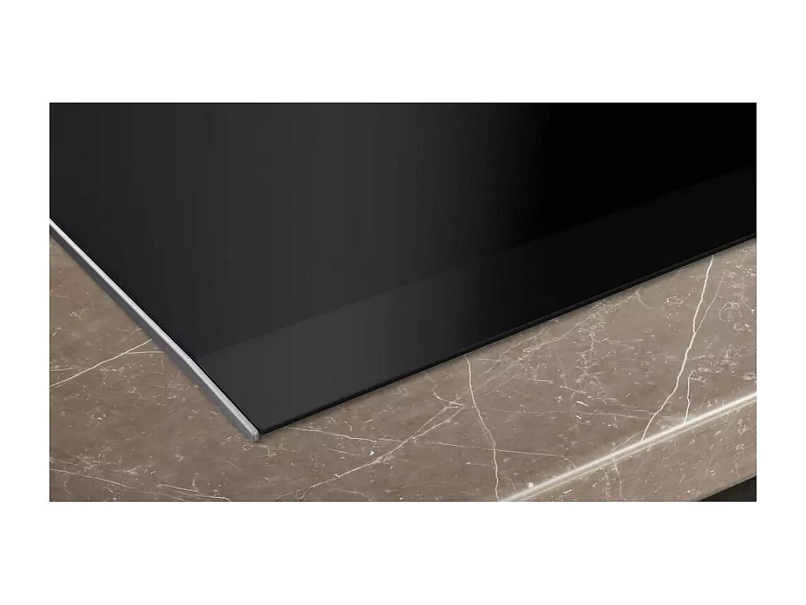 Siemens EX975LXC1E Piano Cottura Da Incasso a Induzione 5 Fornelli Nero Acciaio Inossidabile