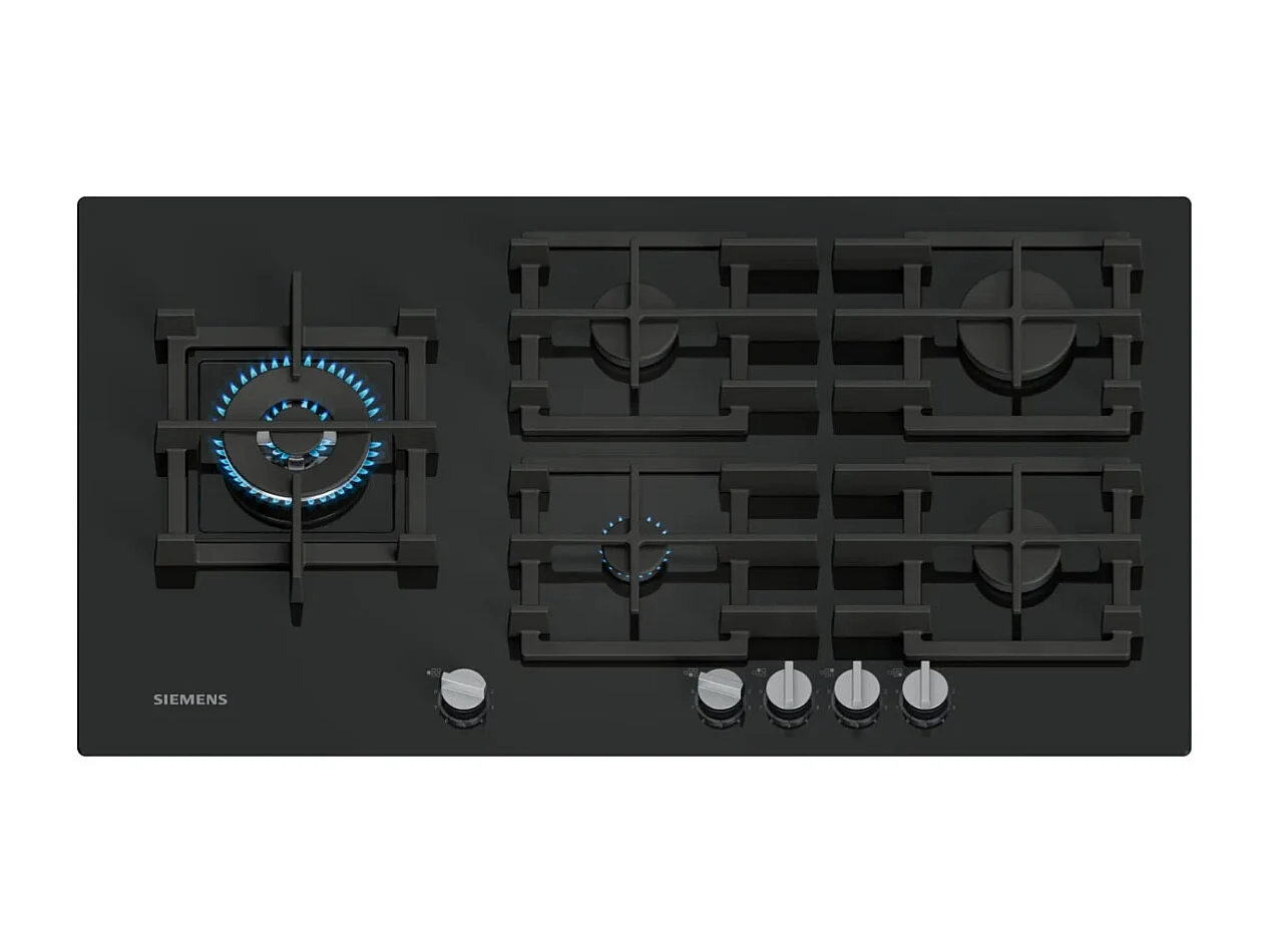 Siemens Table de cuisson gaz 90cm 5 feux 11500w - EP9A6MI40