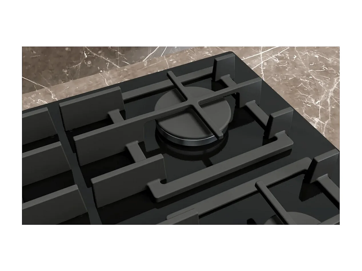 Siemens Table de cuisson gaz 90cm 5 feux 11500w - EP9A6MI40