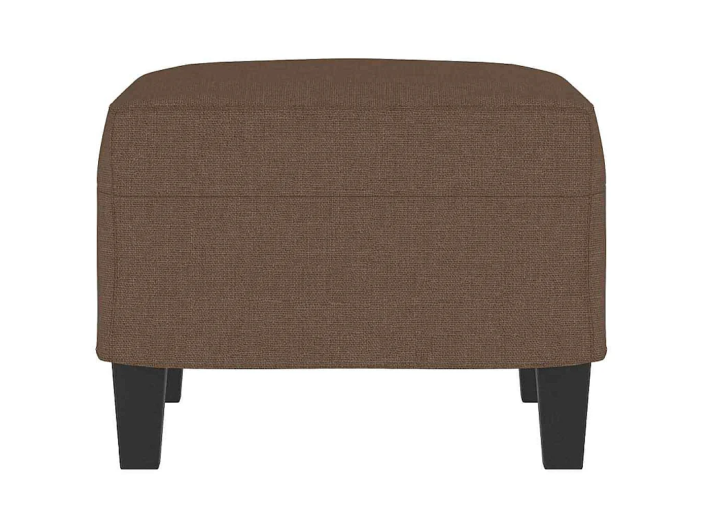 Voetenbank 60x50x41 cm stof bruin