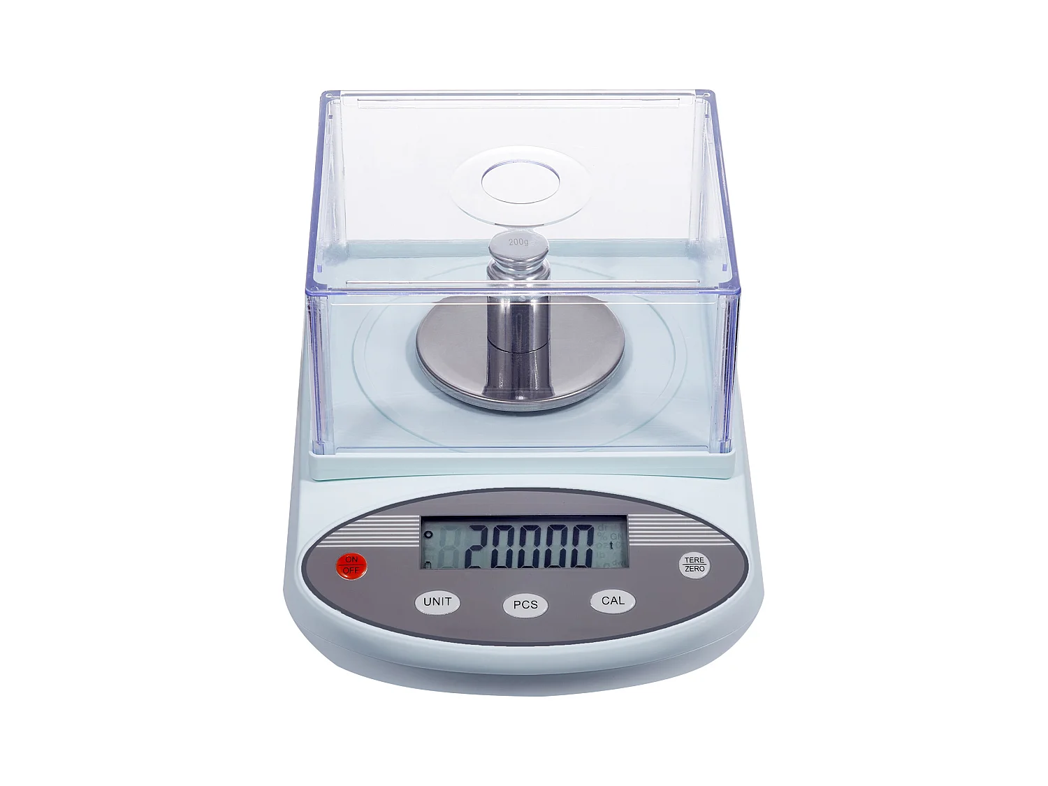 Balance Analytique SucceBuy 500 g x 0,001 g 13 Unités, LCD, Pare-Brise, avec Pare-Brise pour des Mesures Précises